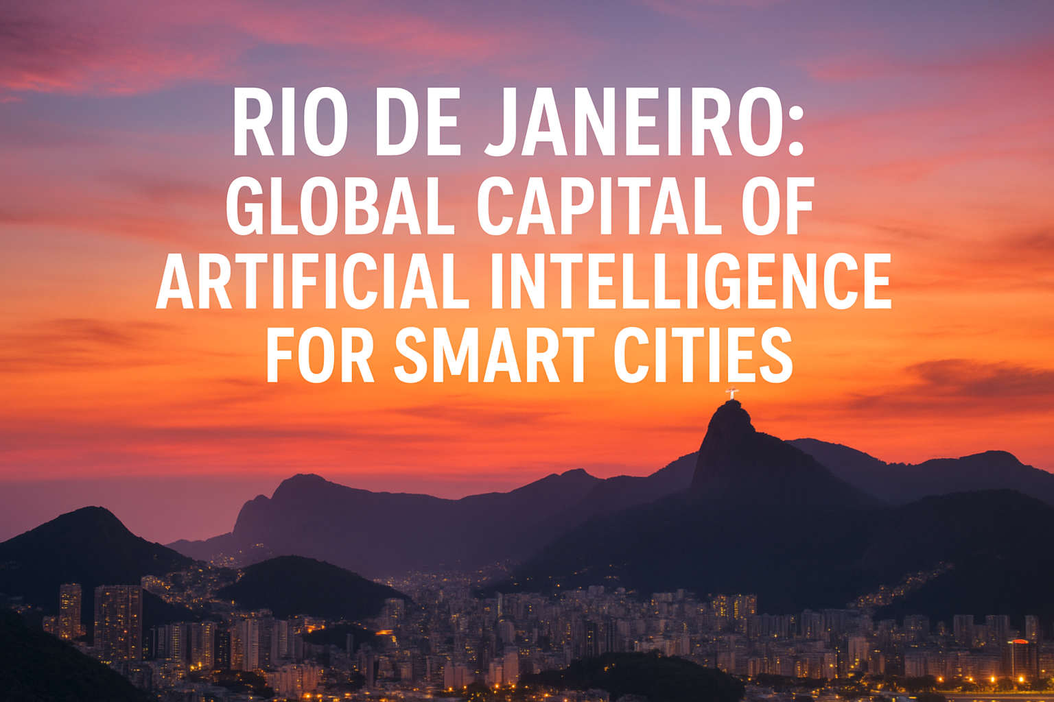Rio de Janeiro, capital global da IA para Cidades Inteligentes